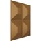 Ekena Millwork 11 7/8in. W x 11 7/8in. H Swindon EnduraWall Decorative 3D Wall Panel Covers 0.98 Sq. Ft. WP12X12SWBGL - alternate 3